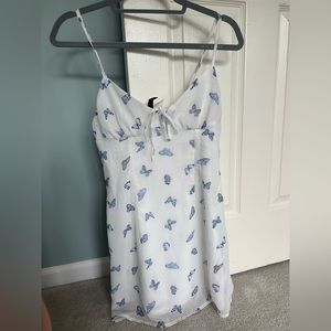 Zara white mini dress